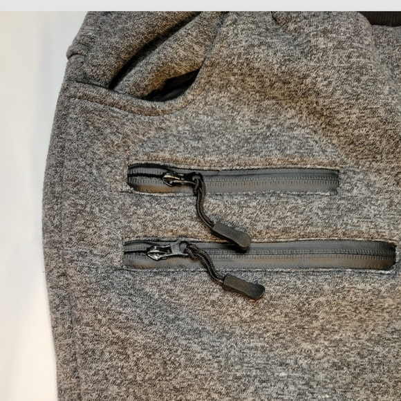 Steve's Jeans Men's Gray Joggers with 7 pockets - Picture 2 of 8